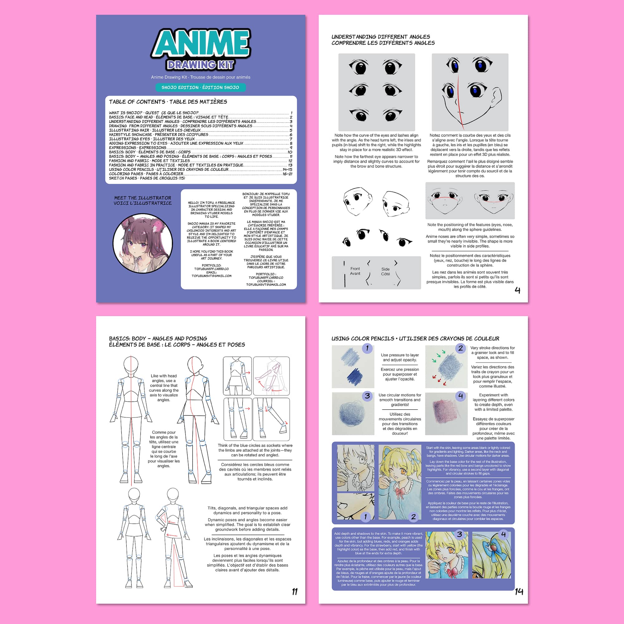 Faber-Castell® Shojo Edition Anime Drawing Kit